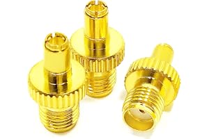 Greluma 3 st SMA hona till TS9 hane RF koaxial kopplingsadapter
