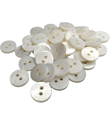 Lot De 100 Boutons De Perles Artificielles - 10 Styles - Boutons De Perles Blanches à Coudre - Strass Pour Vêtements, Cardigan, Robe, Costumes, Manteaux, Pulls, Loisirs Créatifs