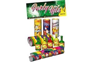 NICO Party-Hits Tisch-FEUERWERK 12-tlg.