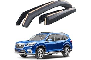 Goodyear Deflectores de Aire para/compatible con Subaru Forester 2018-2025 V SK - Accesorios Coche- eflectors Ventanilla Coches- Deflectores de Viento- Derivabrisas - Cortavientos Ventana - Integr 4ud