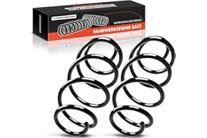 Frankberg 2x Ressorts de suspension Essieu Avant Compatibles avec T.i.g.u.a.n 5N 2007-2018 Caddy IV SAA SAH 2015-2021 Remplacer# 5N0411105R