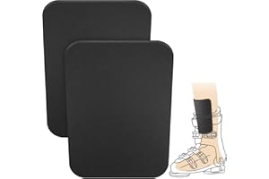 GIONAR Protège-tibias en mousse épaisse pour chaussures de ski, snowboard, bottes de ski, bateau