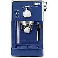 Gaggia Viva Chic Midnight Blue Macchina Manuale per il Caffè, 1025 W, 1 Liter, ABS