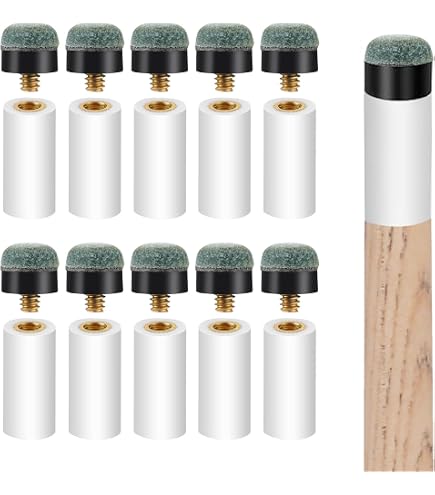 Embouts De Queue De Billard CENTURY PRO – 10 Mm, Différentes Densités | Haute Qualité Pour Un Jeu Précis