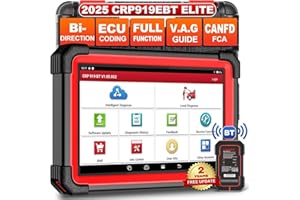 ‎LAUNCH LAUNCH X431 CRP919E BT obd2 diagnosegerät für alle Fahrzeuge,LAUNCH diagnosegerät Auto mit OE-Level Alle System Diagnose,37+ Reset,kfz Tester für Active Test,CANFD, ECU-Kodierung,V.A.G-geführte,FCA