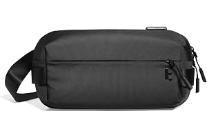 tomtoc Kompakt 3–10L EDC Sling Bag axelväska för vardag resa män kvinnor | Lätt och vattenavvisande minimalistisk crossbody-väska, bröstväska och kompakt axelväska för vardag, resor och pendling