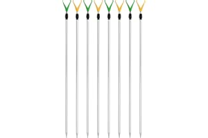 Storfisk fishing & more Lot de 8 supports télescopiques en forme de V - Multicolore - 73-130 cm