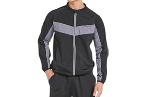 SEXYWG Saunajacke Für Herren Trainingszubehör Anzug Thermo Schwitzjacke Gym Heat Trapping Schwitzanzug Zum Abnehmen