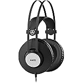 AKG K72 Kapalı St&uuml;dyo Kulaklığı, Siyah, standart