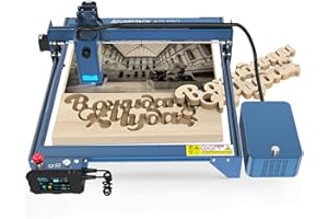 ATOMSTACK MAKER ATOMSTACK A20 PRO Máquina de grabado láser, Grabador láser de 20 W, cortador láser, aplicación ATOMSTACK Corte 12-15 mm Madera 400x400 mm Área de grabado con F30 Pro Air Assist