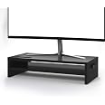 BONTEC Supporto per Monitor in Legno, Supporto per Monitor da Scrivania con Supporto per Smartphone e Gestione dei Cavi, Supporto Ergonomico per Laptop, Computer, W420 x D235 x H142mm (2 Livelli BONTEC Supporto per Monitor in Legno, Supporto per Monitor da Scrivania con Supporto per Smartphone e Gestione dei Cavi, Supporto Ergonomico per Laptop, Computer, W420 x D235 x H142mm (2 Livelli