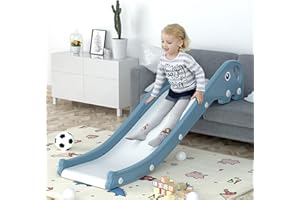 FUKEA Sofa Slides for Kids, Elephant Indoor Toddler Slide for Bed Couch Slide for Toddler Age 1-3