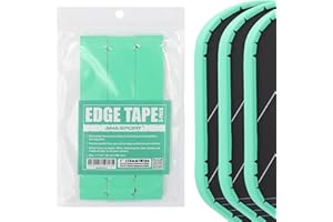 PICKLETECH Pickleball Paddle Protection Tape - Paddle Head Edge Guard - Racket Edge Protection Tape -Fit Perfectly Curved Edge -No Wrinkling