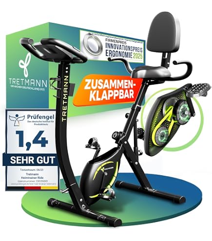 heimtrainer fahrrad stiftung warentest Gymtek® XB700 Magnetischer Klappbar bis 120kg, Hometrainer Fahrrad 8 Widerstandsstufen, 5kg Schwungmasse, Ergometer Heimtrainer, Spinning Bike Indoor, Fahrrad für Zuhause Sport & Freizeit Farbe:Seashell Sand which witcher gear do field
