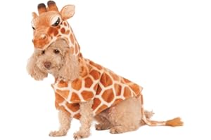 RUBIES Official Rubie's Giraffe Pet Dog Hoodie Costume, Size X-Small Halloween Halloween