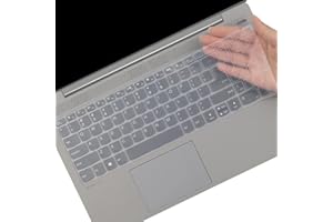 Housse de clavier MUBUY-GOL pour Lenovo ThinkBook 15 G5/G4/G3/G2, 15p G2 ultra fin, silicone non toxique, imperméable et anti-poussière, lavable et mince, garantie 180 jours