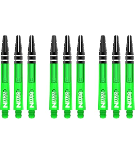 RED DRAGON Nitrotech Ionic Alberi Freccette Aste Medi - Nero - 2 - Foto 2