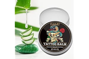 NUEDSFXO Tattoo Aftercare Butter Balm, Tattoo Cream Aftercare, Old & New Tattoo Healing Brightener for Color Enhance, Natural Organic Moisturizer Tattoo Balm (1 PC), 80 g (Pack of 1)