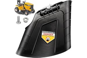 LEAFLEX 631-04354C Side Discharge Deflector Chute for MTD Cub Cadet RZT LX XT1 XT2 42 46 Mower Replaces 631-04354, 631-04354A, 631-04354B, 731-07020, 731-07020B, 931-06354