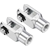 Gabelkopf M10x1.25 Für Luftzylinder – 2 Stück | Industrieverbinder Für Pneumatik, Roboter & Bremspedal