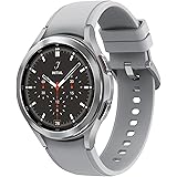 Samsung Galaxy Watch4 Classic 46 mm SmartWatch SmartWatch Acier Inoxydable, Virole rotative, Surveillance Bien-être, Fitness