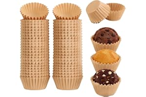 SKY-TOUCH 500PCS Mini Cupcake Liners Muffin Linner, Mini Muffin Truffle Cases Greaseproof Cupcake Liners Non Stick Chocolate Paper Candy Wrappers for Party Birthday Christmas, Bottom size 5cm