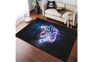 KIKCY 3d stampa drago palla animazione cartone animato piazza tappeto, utilizzato per cucina e camera da letto tappeto pad personalizzato home mat (80 * 120 cm, 5)