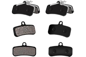 DESDIRA 4 Coppie di Pastiglie Freno a Disco per Bicicletta Semimetalliche per Saint BR-M810 Zee M640 XTR-M9120, Deore XT BR-M8020, BR-MT420, MT510 Tektro HD M745 TRP, SL, Slate T4, G-Spec Quadiem