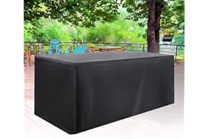 HYFBH Pokrowce na meble ogrodowe, 110 x 60 x 75 cm (dł. x szer. x wys.), wytrzymałe pokrowce na meble ogrodowe, wodoodporne pokrowce na meble ogrodowe, wodoodporne pokrowce na stół tarasowy, zestaw krzeseł