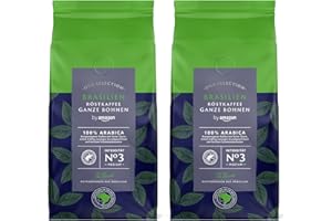 ‎BY AMAZON Our Selection by Amazon Select Röstkaffee aus Brasilien, Mittlere Röstung, ganze Bohnen, 500g, 2er-Pack (Früher Marke Happy Belly)