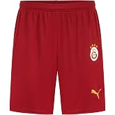 PUMA Erkek/Unisex GSK Home Shorts Replica wo S-PUMA White-Red Rhythm Knitted Shorts M