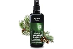 ‎ALLGÄUQUELLE NATURPRODUKTE AllgäuQuelle® Bio-Duftspray für Infrarotkabinen (100 ml) – 100% naturreine Bio-Öle mit Lorbeer, Fichte und Kiefer. Natürlicher Duft für Infrarotsauna mit ätherischen Ölen