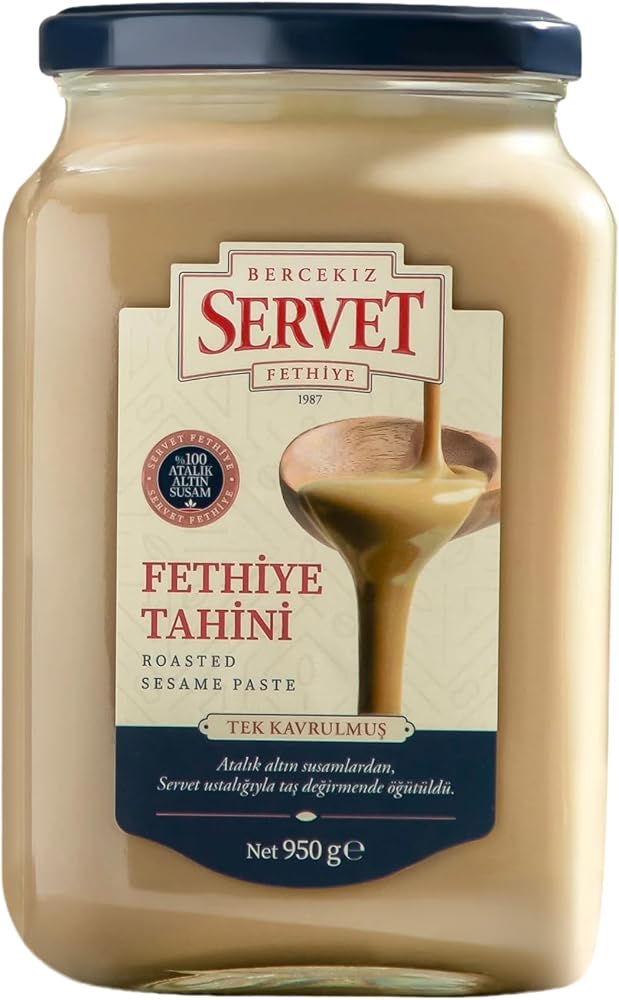 Servet Tek Kavrulmuş Taze Fethiye Tahini - 950 gr