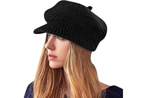Yuson Girl Cappelli Invernali per Le Ragazze delle Donne Calde Calza Cappello di Sci di Neve di Neve della Neve con la Visiera