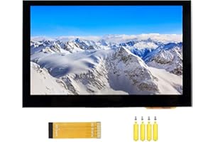 Waveshare 4.3 pollici DSI LCD Display per Raspberry Pi 4B/3B+/3A+/3B/2B/B+/A+ 800×480 Schermo IPS Display Capacitivo Touchscreen Monitor MIPI DSI Interfaccia