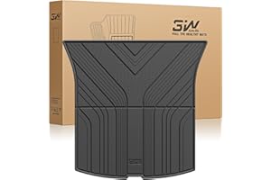 3W Boot Liner Fit For NEW Tesla Model Y 2025 2026 Juniper, Odorless Dog Friendly Heavy Duty Car Mats, Custom Fit Model Y Juniper, Waterproof Non Slip Trunk Mats Easy to Install Tesla Accessories