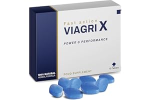 VIDIGRA ViagriX | 10 Tablets | 100% Natural Herbal Supplement | Ginseng | Manufactured in The UK