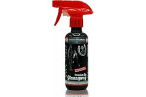 Gustav Optenplatz Premium-Top Glanzspray, Schweifspray & Mähnenspray für Pferde, Schweifpflege, Mähnenpflege, Fellpflege, Seidiger Fellglanz, leichteres Kämmen, Anti-Doping (250ml)