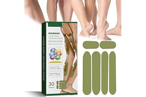ERISAMO Herballegs Cellulite Reduction Patches, Herbal Fusion Cellulite Patches, Herbalfusion Cellulite Targeting Patches, Cellulite Patches for Tummies, Thighs,Legs (1 Box)