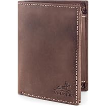 Portafoglio in pelle marrone personalizzato Padfolio per uomo e donna, organizer per lavoro