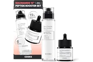 ‎COSRX COSRX Niacinamide 15% Peptide Booster Set - Amazon Exclusive - Korean Skin Care Set, Gift Sets, Stocking Stuffers for Women, Niacinamide Serum, Face Serum
