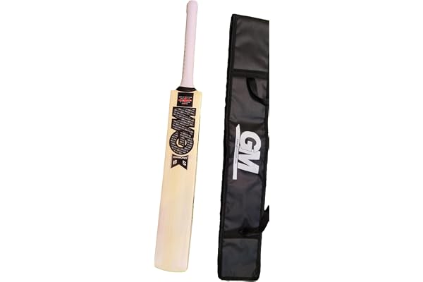 Willow Master Livesporting GM Black Edition Handcrafted English Willow Cricket Bat (1 kg) Diamond B5 Full Size Leather Ball Bat for 15+ Years Includes Premium Bat Cover