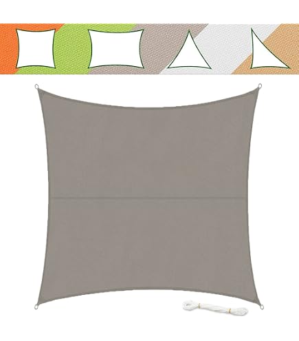 Sonnensegel 0,7x2,4 M – Creme, Mit UV-Schutz & Edelstahl-Befestigung Für Terrasse, Balkon, Garten
