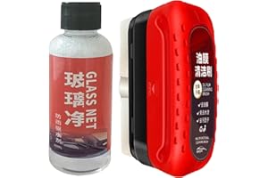 GENERISCH KFZ-Ölfilm-Reinigungsbürste,Louisx Glasreinigungsboard, Glas-Ölfilm-Entferner, Wemas Glas Reinigungsbrett, Ölabweisende Folie für Autoscheiben, Ölfilm-Entferner für Windschutzscheiben, Politur