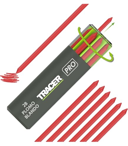 MILAN® Portaminas profesional, Grafito, 5.2 mm con minas de