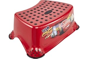 keeeper Cars podnóżek do stąpania w dół, od ok. 3 do ok. 14 lat, funkcja antypoślizgowa, Tomek, czerwień wiśniowa