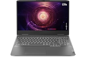 ‎LENOVO Lenovo LOQ Gaming Laptop | 16" WUXGA Display | 144Hz | AMD Ryzen 5 7640HS | 16GB RAM | 512GB SSD | NVIDIA GeForce RTX 4060 | Win11 Home | QWERTZ | grau | 3 Monate Premium Care