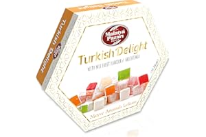 ‎MALATYA PAZARI PALANCI Palanci | Lokum – Vegane Süßigkeiten 250 g | Turkish Delight | Rose, Granatapfel, Pistazie, Haselnuss, Fruchtmix & Klassisch | Türkischer Honig | Jelly Fruit | Süßigkeiten (Gemischte Früchte)