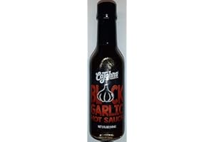 CAJOHNS FIERY FOODS Sauce ail noir Cajohns