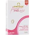 OMEGOR Antiage | Integratore per la Pelle | Omega 3 EPA/DHA e Omega 6 GLA |  Resveratrolo, Curcumina, Alfa Lipoico, Coenzima Q10, Tocotrienoli | 60  capsule : Amazon.it: Salute e cura della persona